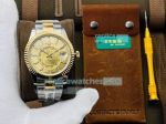 DR Factory Rolex Sky-Dweller Swiss Replica Watch 2-Tone Yellow Gold 42MM